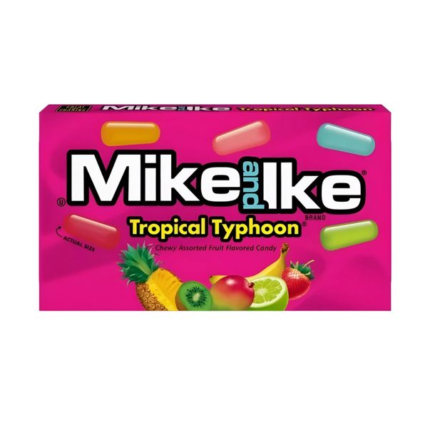 Kramtomi saldainiai MIKE AND IKE (TROPICAL TYPHOON), 120g