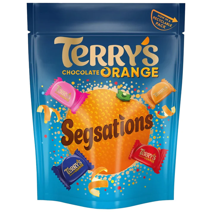 Terry's šokoladiniai apelsinų skonio saldainiai, 300 g