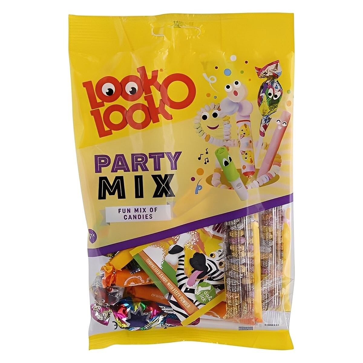 Saldainių rinkinys LOOK-O-LOOK PARTY MIX, 100g