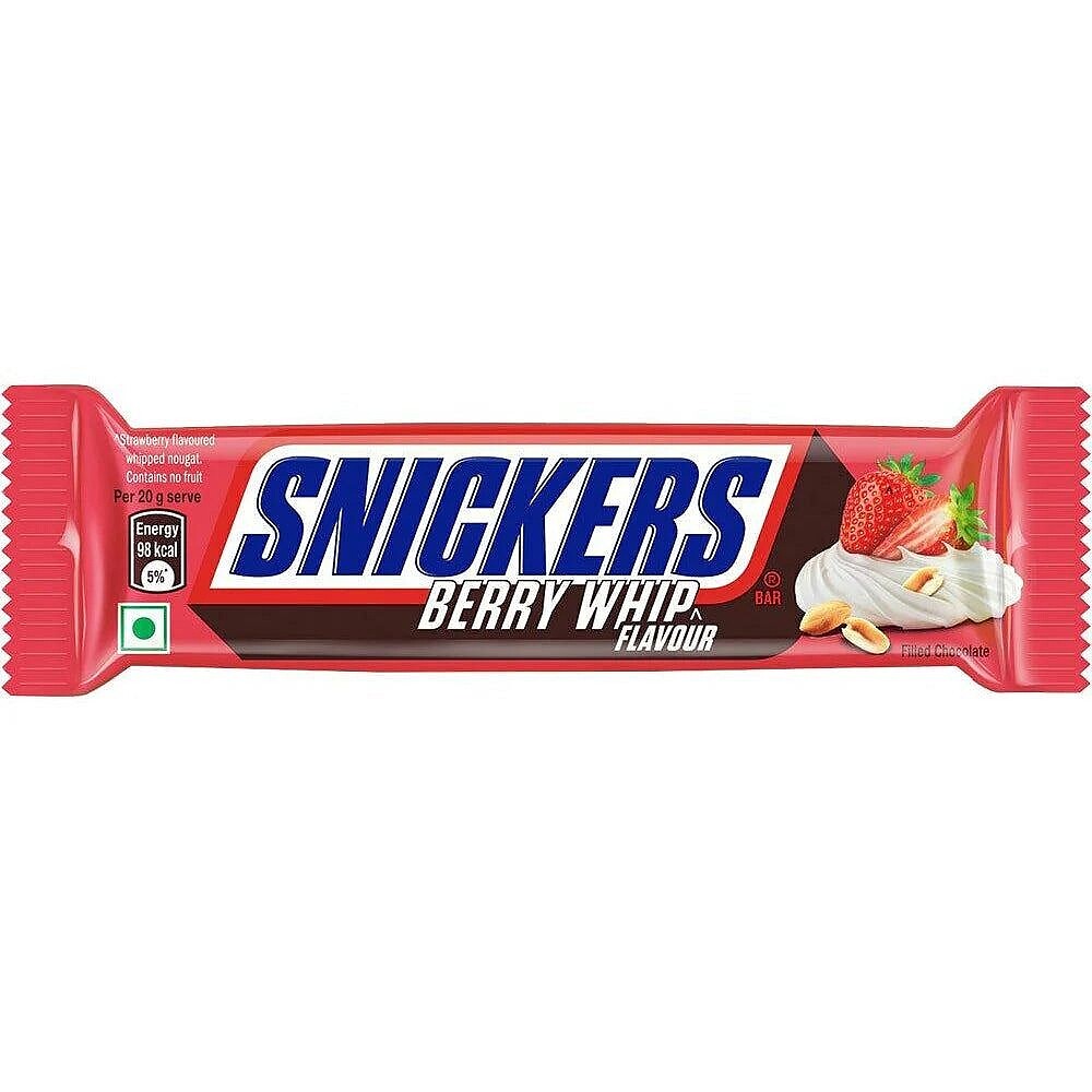Batonėlis SNICKERS (BERRY WHIP), 40g