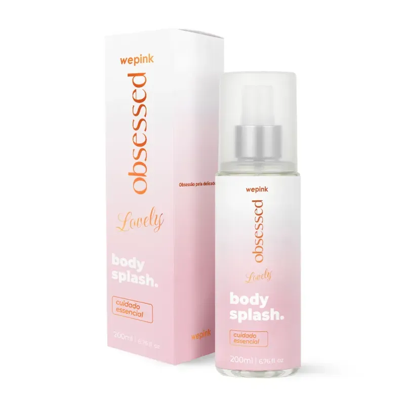 Body Splash Obsessed Lovery Desodorante Colônia 200ml - Wepink