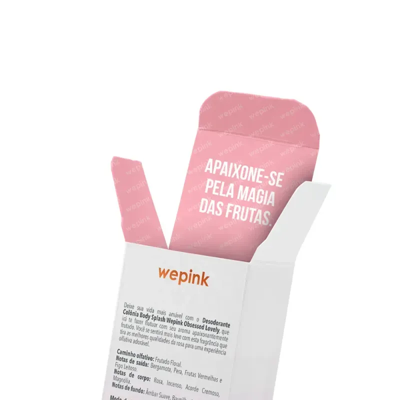 Body Splash Obsessed Lovery Desodorante Colônia 200ml - Wepink