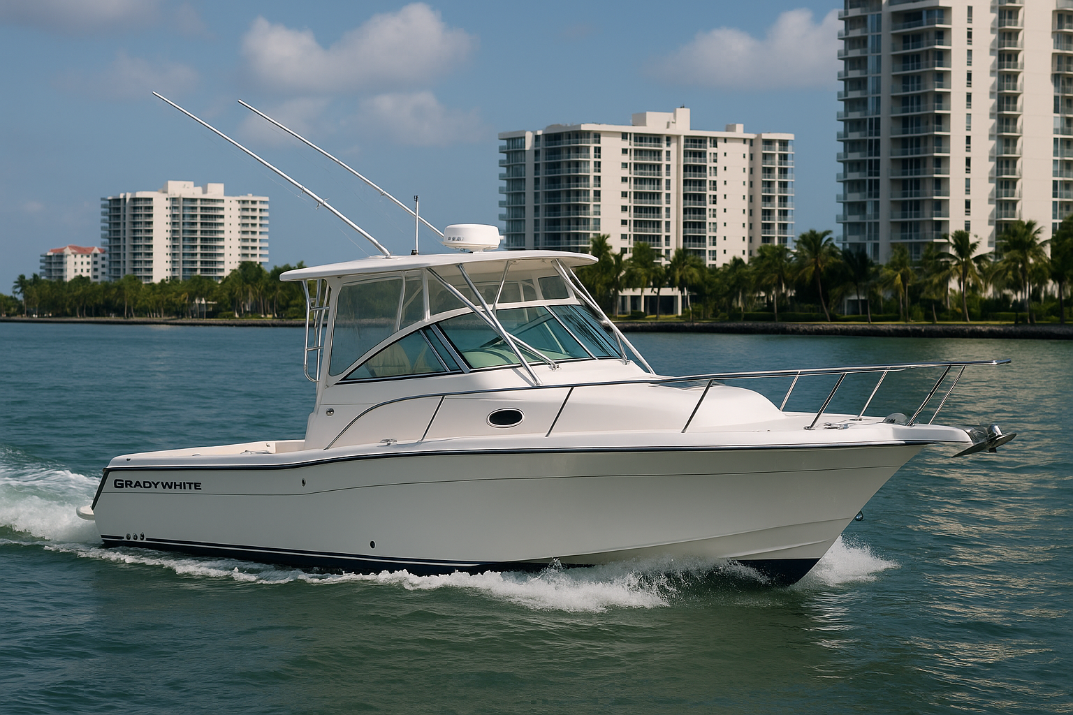 Best of Miami: Private Boat Charter to Haulover Sandbar (2 hours - Up to 6 Guests)