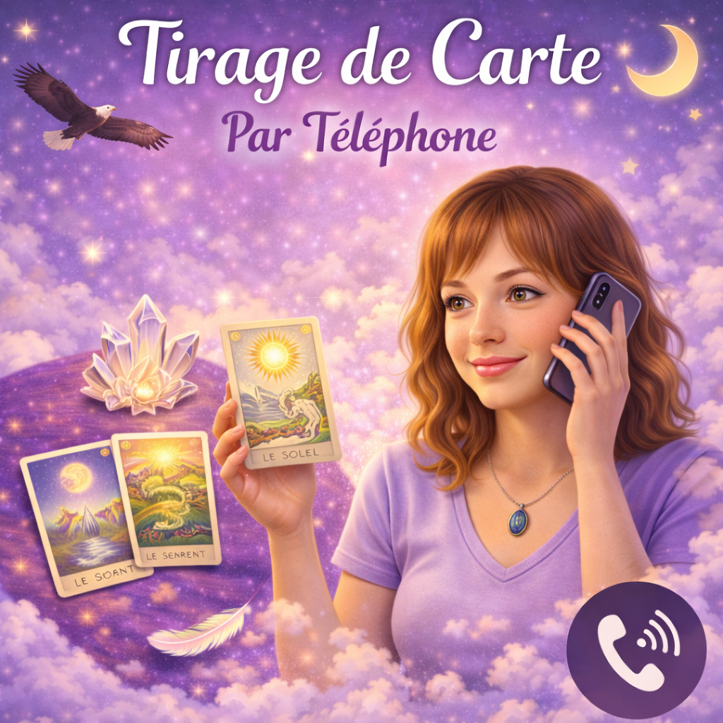 Tirage de carte Avignon à distance – Guidance intuitive par téléphone