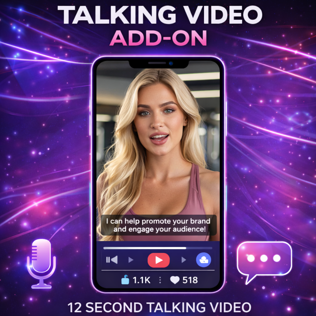 Talking Video - 12 Seconds for Your Model