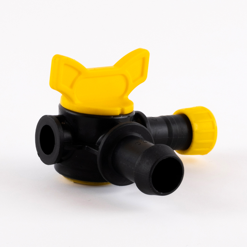 ASYA Conta Çıkışlı Dirsek Mini Vana