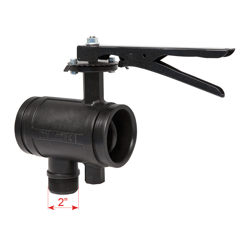  Yusal Ters Yıkama Vanası (2" Ters Yıkama Çıkışlı) (Polyamid Gövdeli)