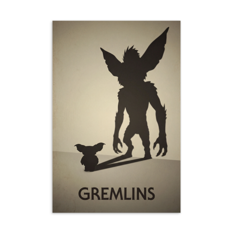 Gremlins Shadow, Movie Postcard