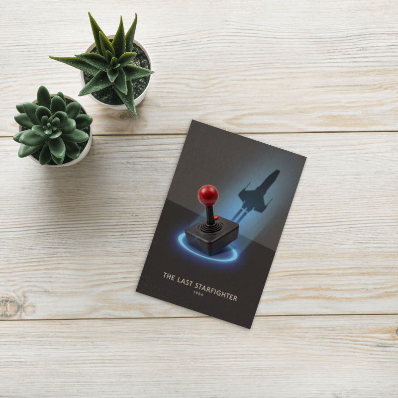 The Last Starfighter, Joystick Movie Postcard