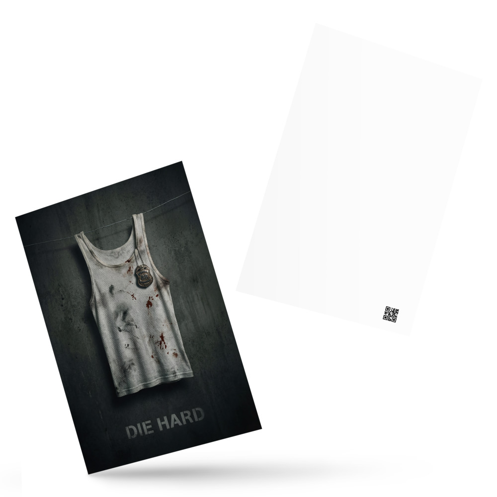 Die Hard Tank Top,  Movie Postcard
