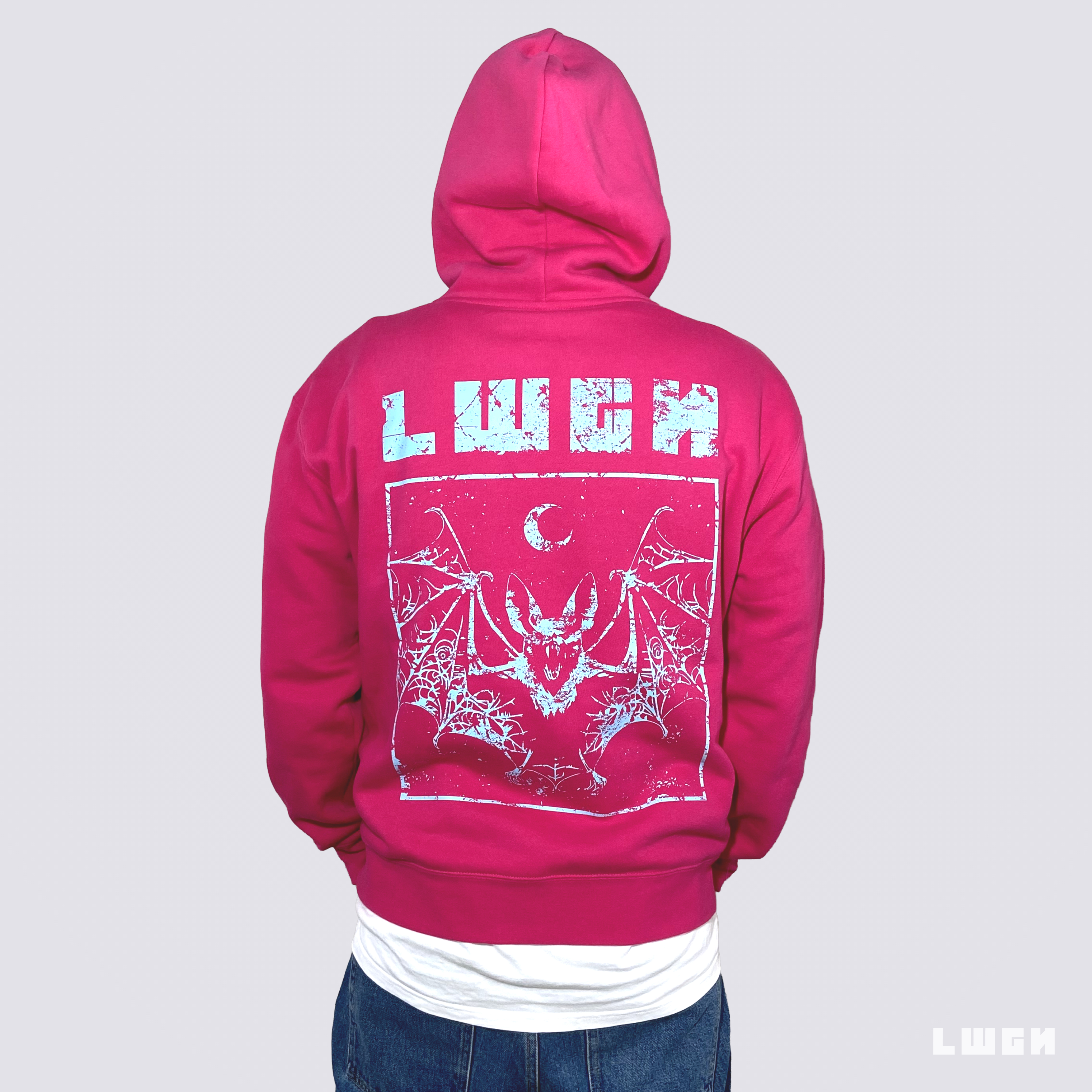 NEON NIGHT FUCHSIA HOODIE