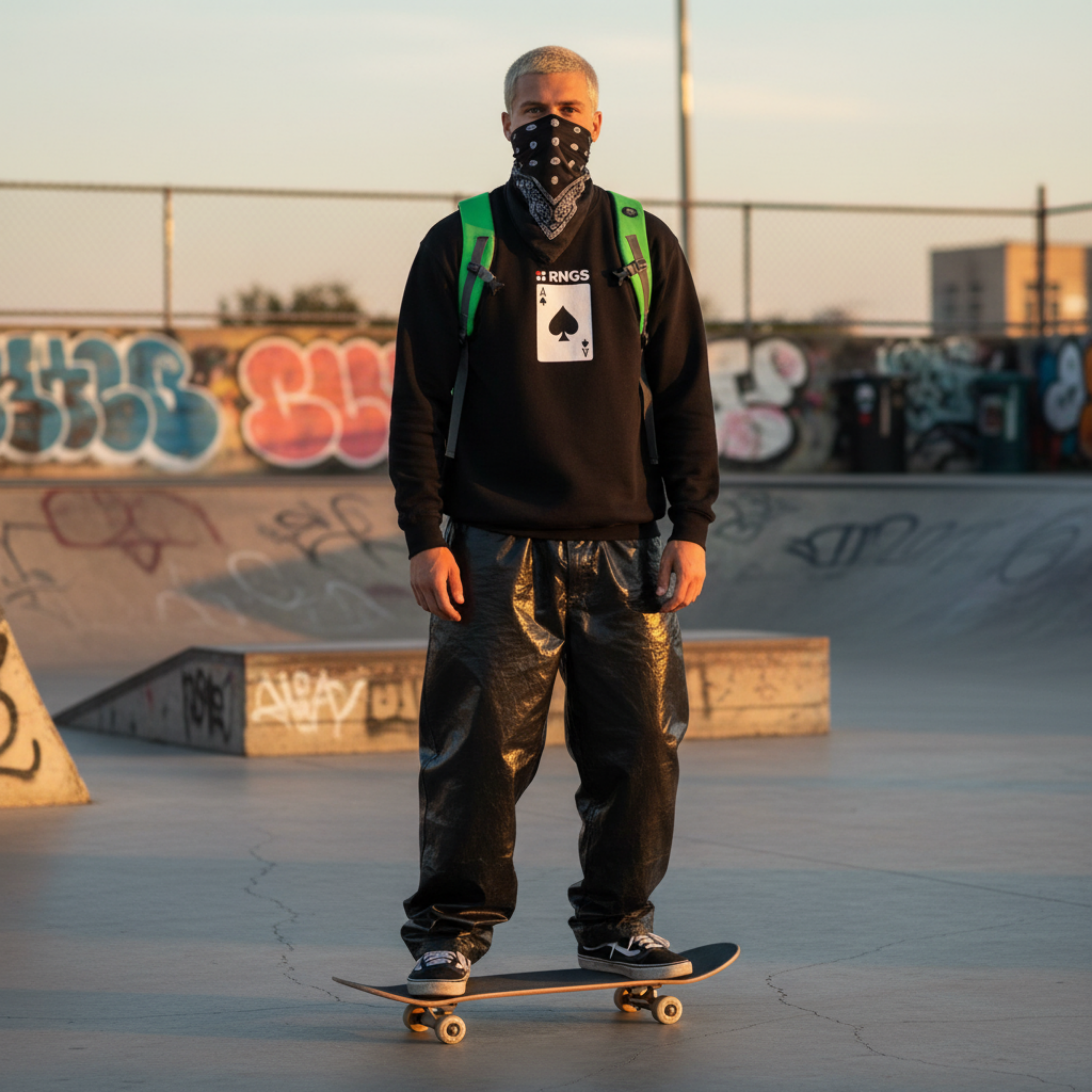 Ace of Spades Sweatshirt Black