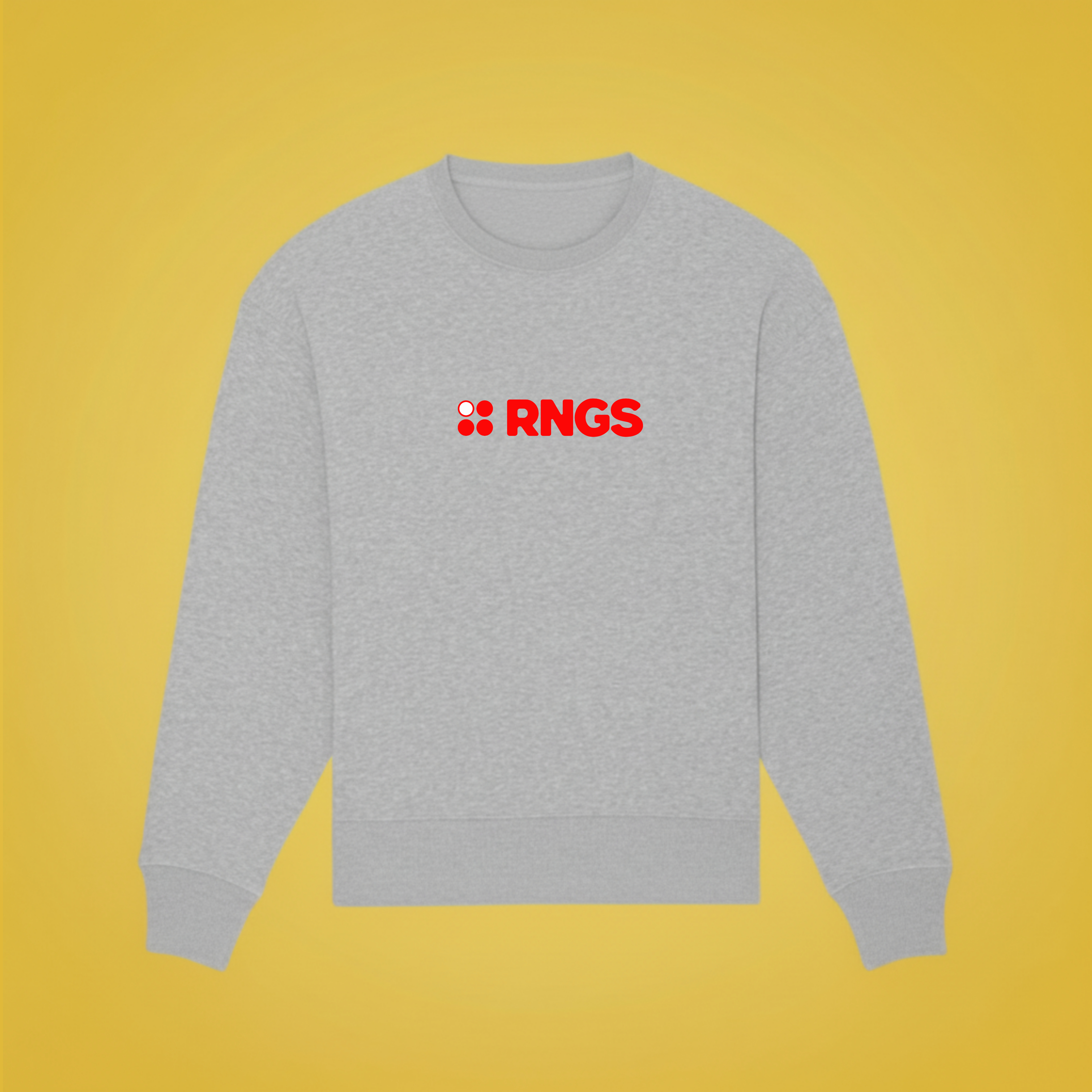 RED LOGO Sweatshirt Grey