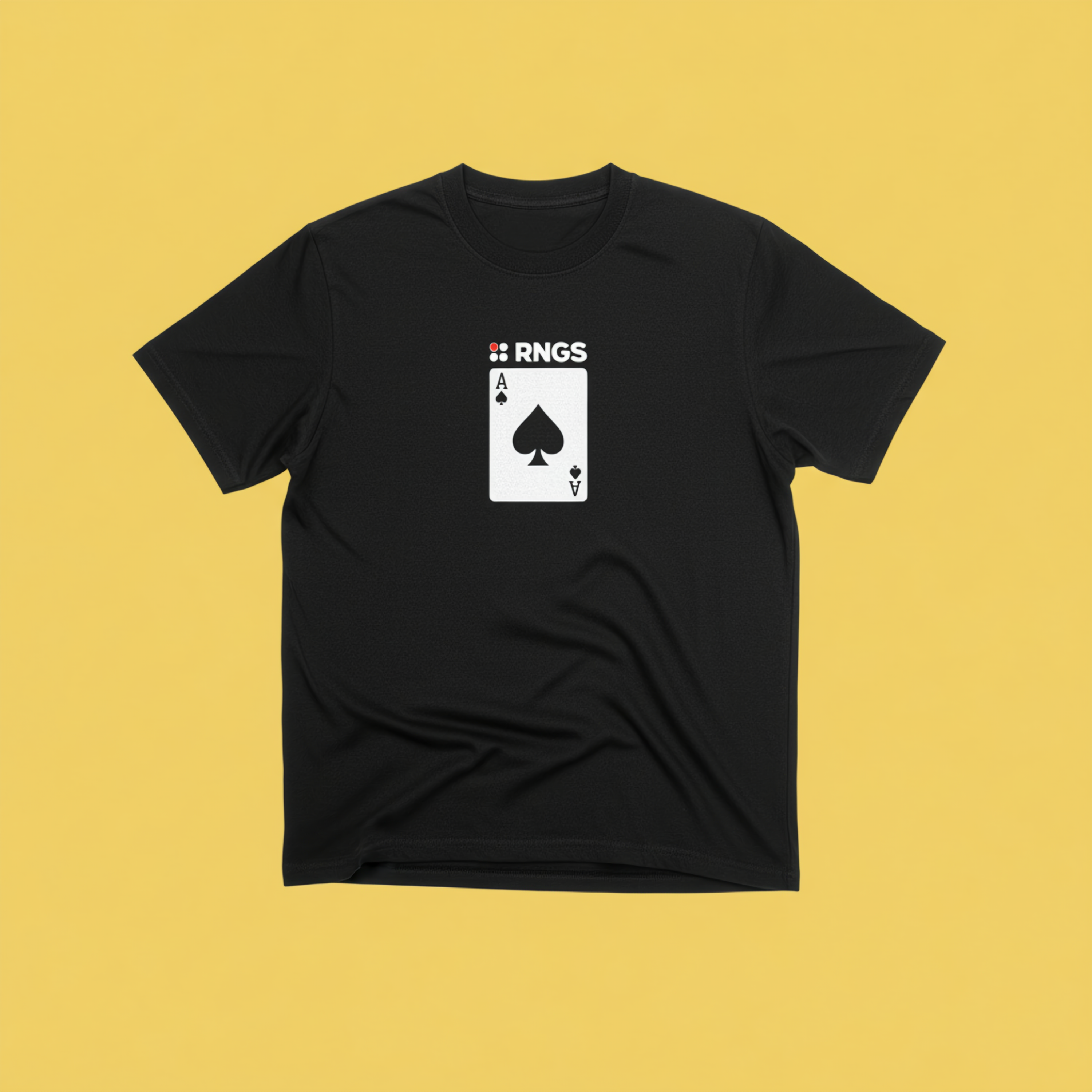 Ace of Spades Tshirt Black