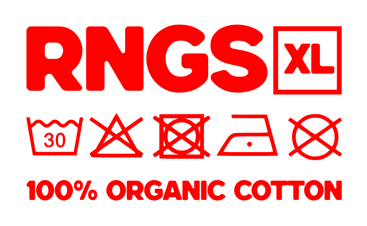 RED LOGO T-shirt Black