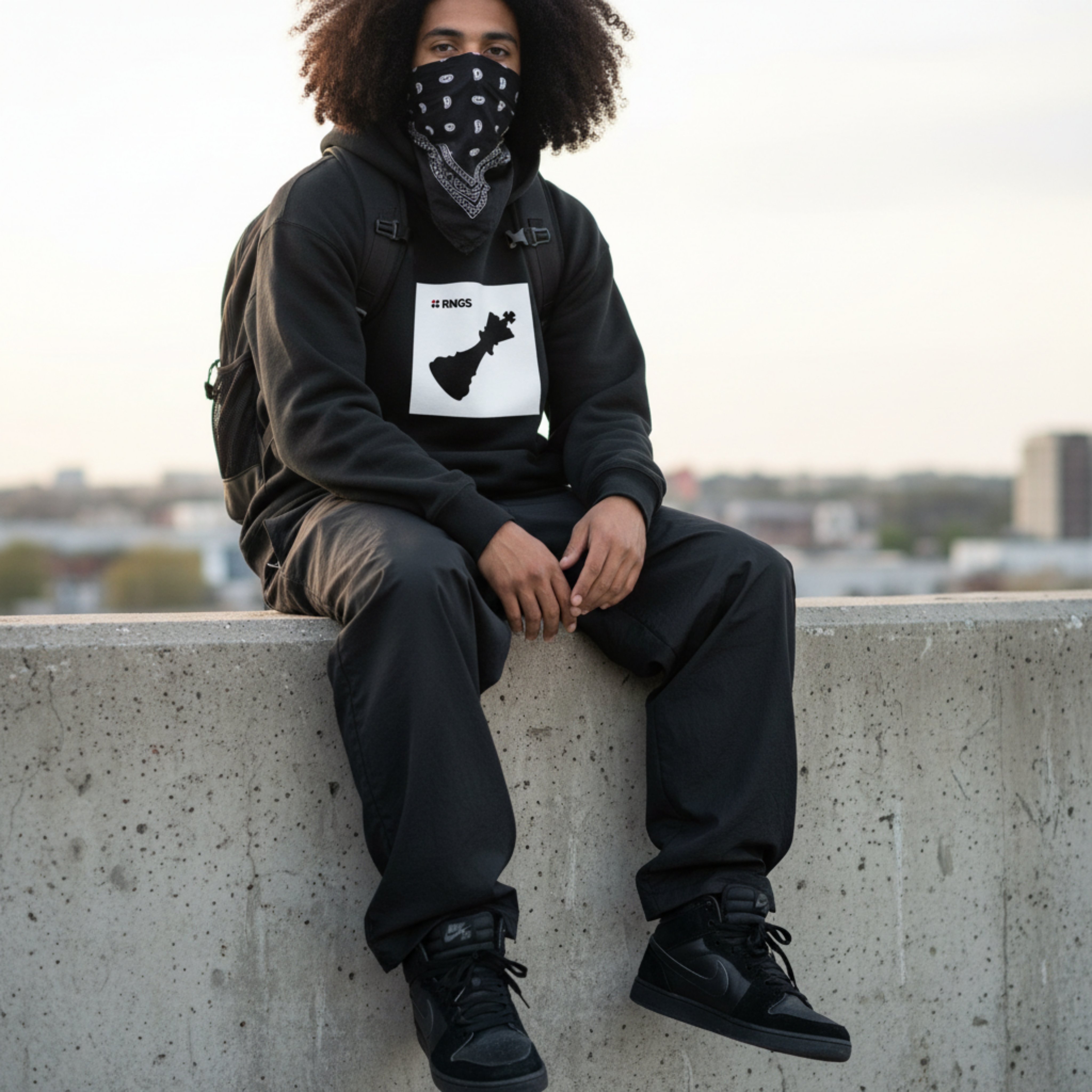 The King is Dead Hoodie Black