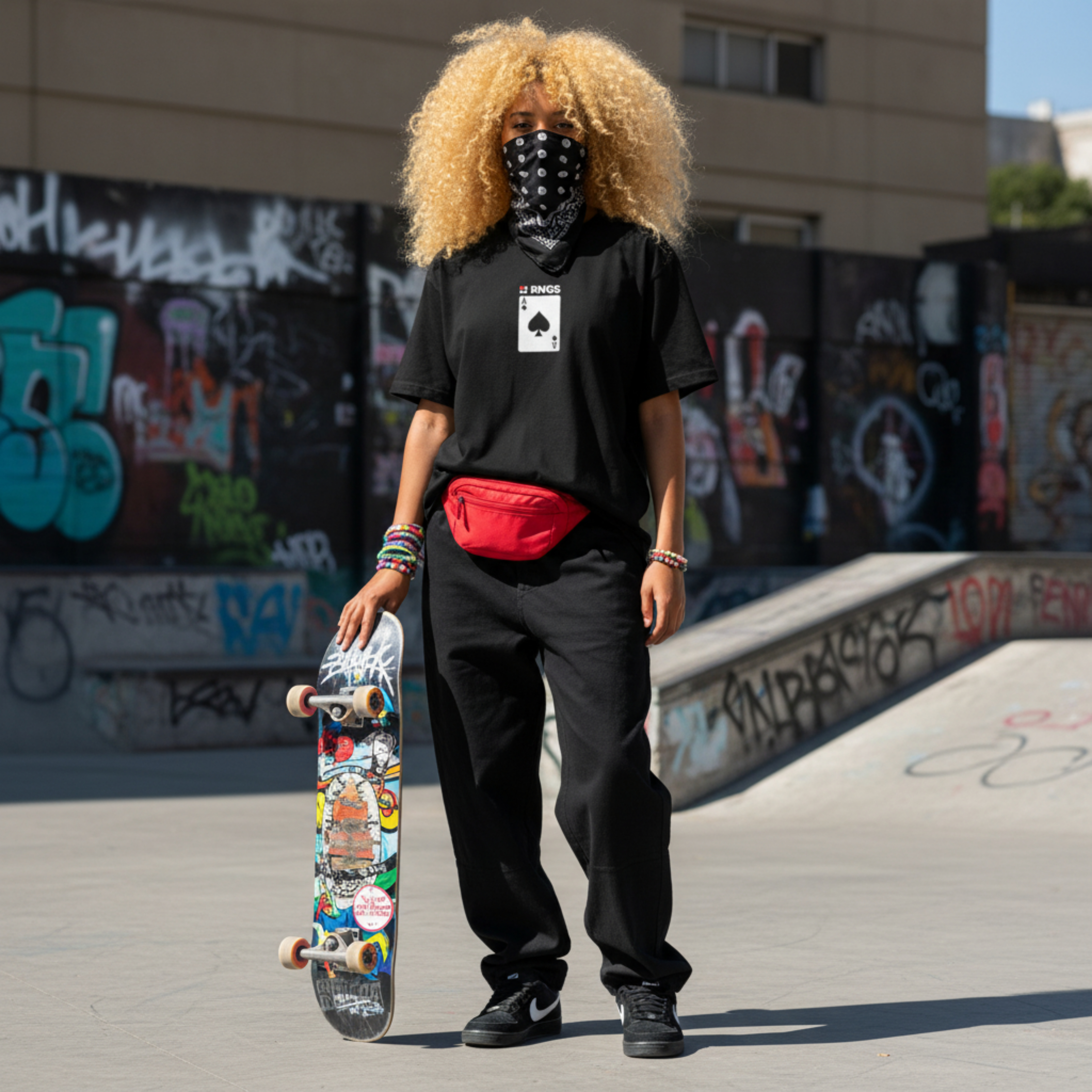 Ace of Spades Tshirt Black