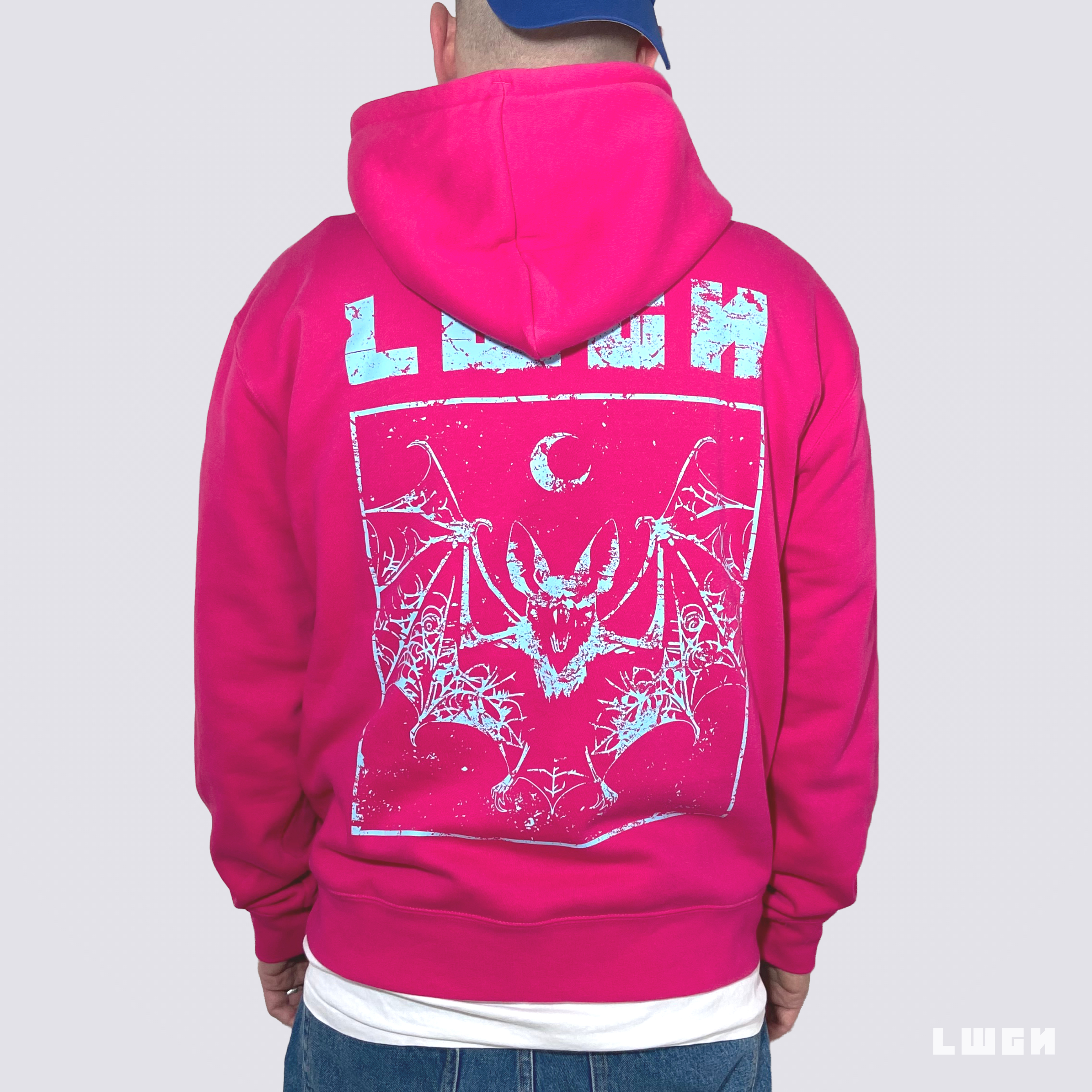 NEON NIGHT FUCHSIA HOODIE