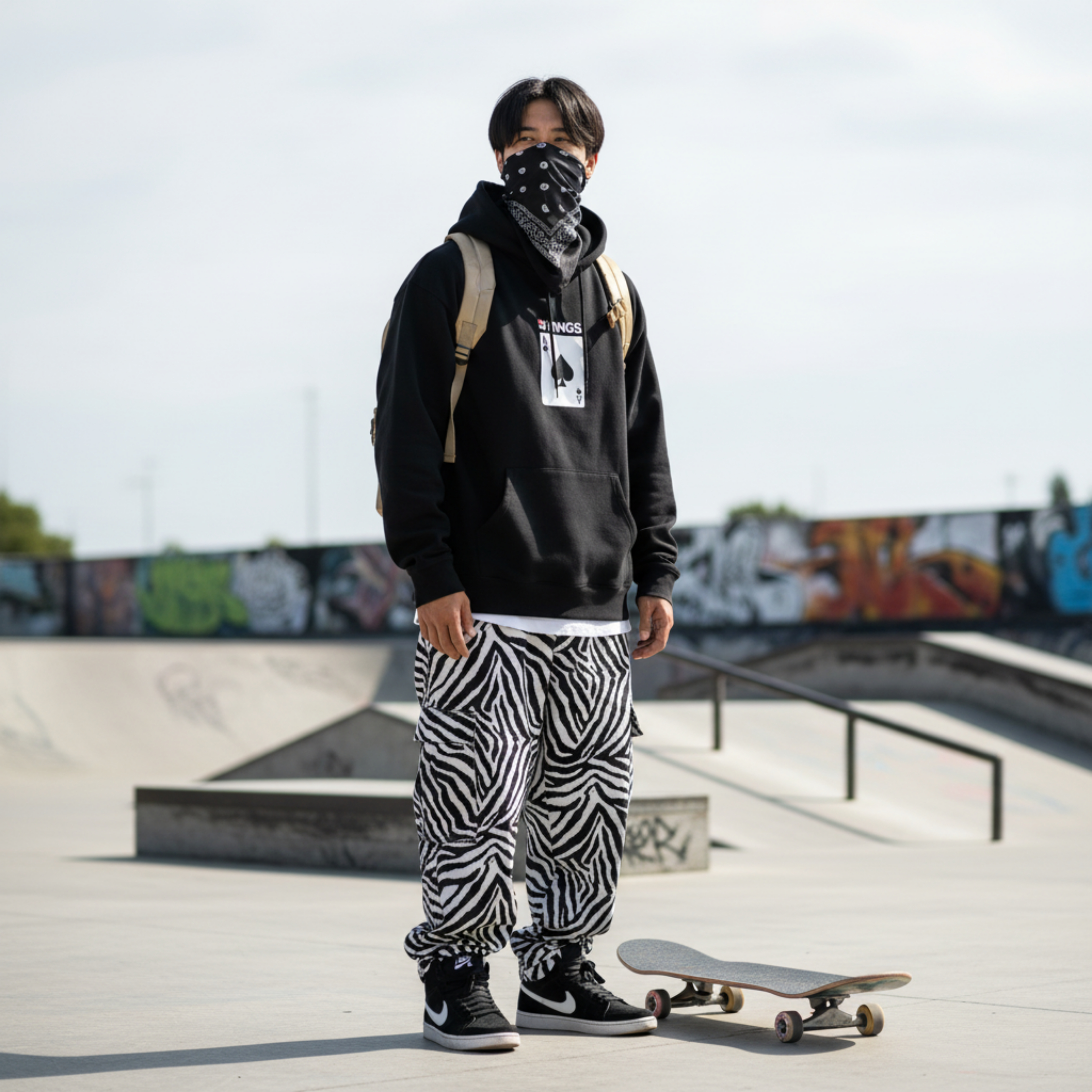 Ace of Spades Hoodie Black