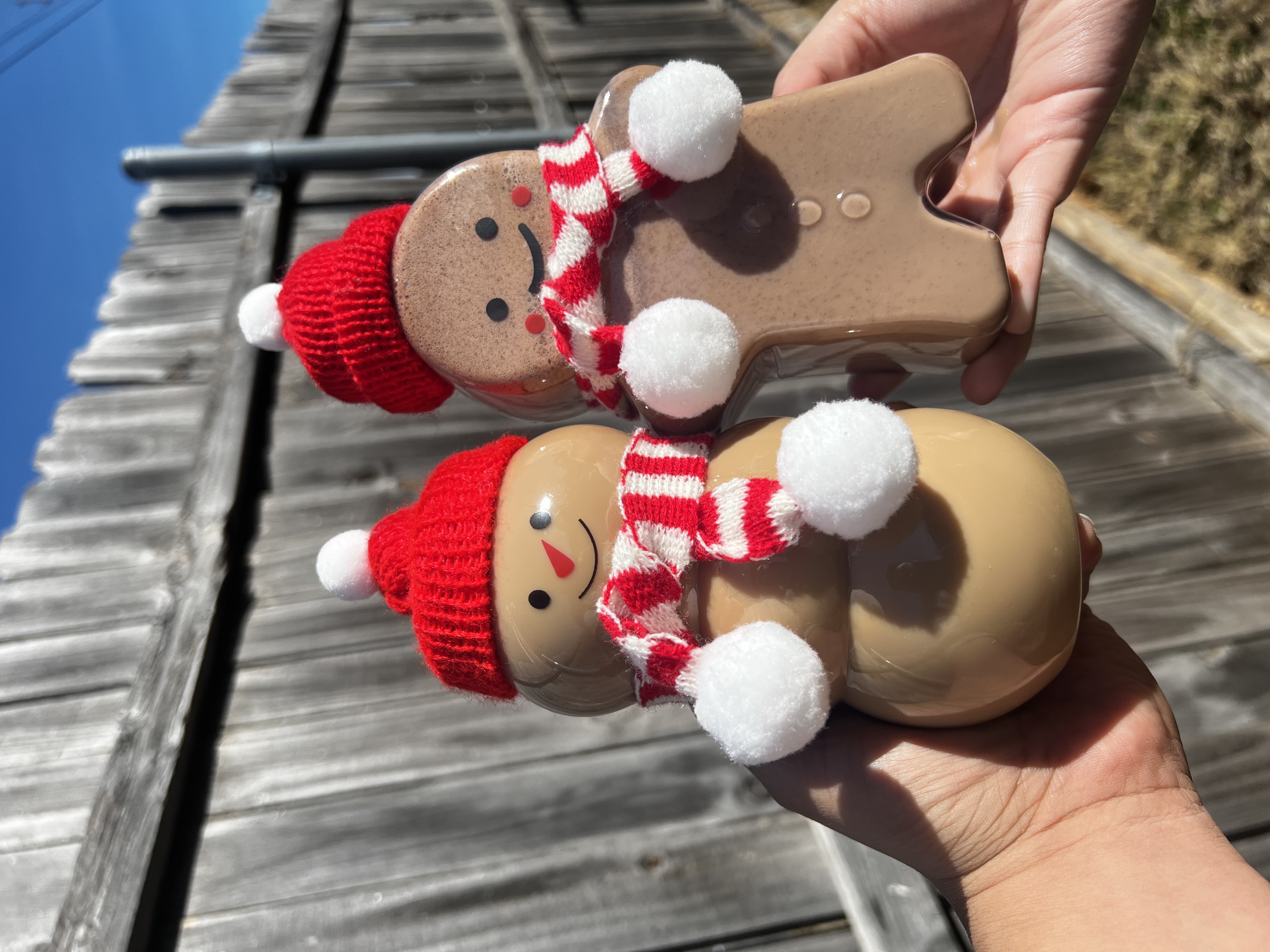 Holiday Bottle Bundle (Snowman + Gingerbread)