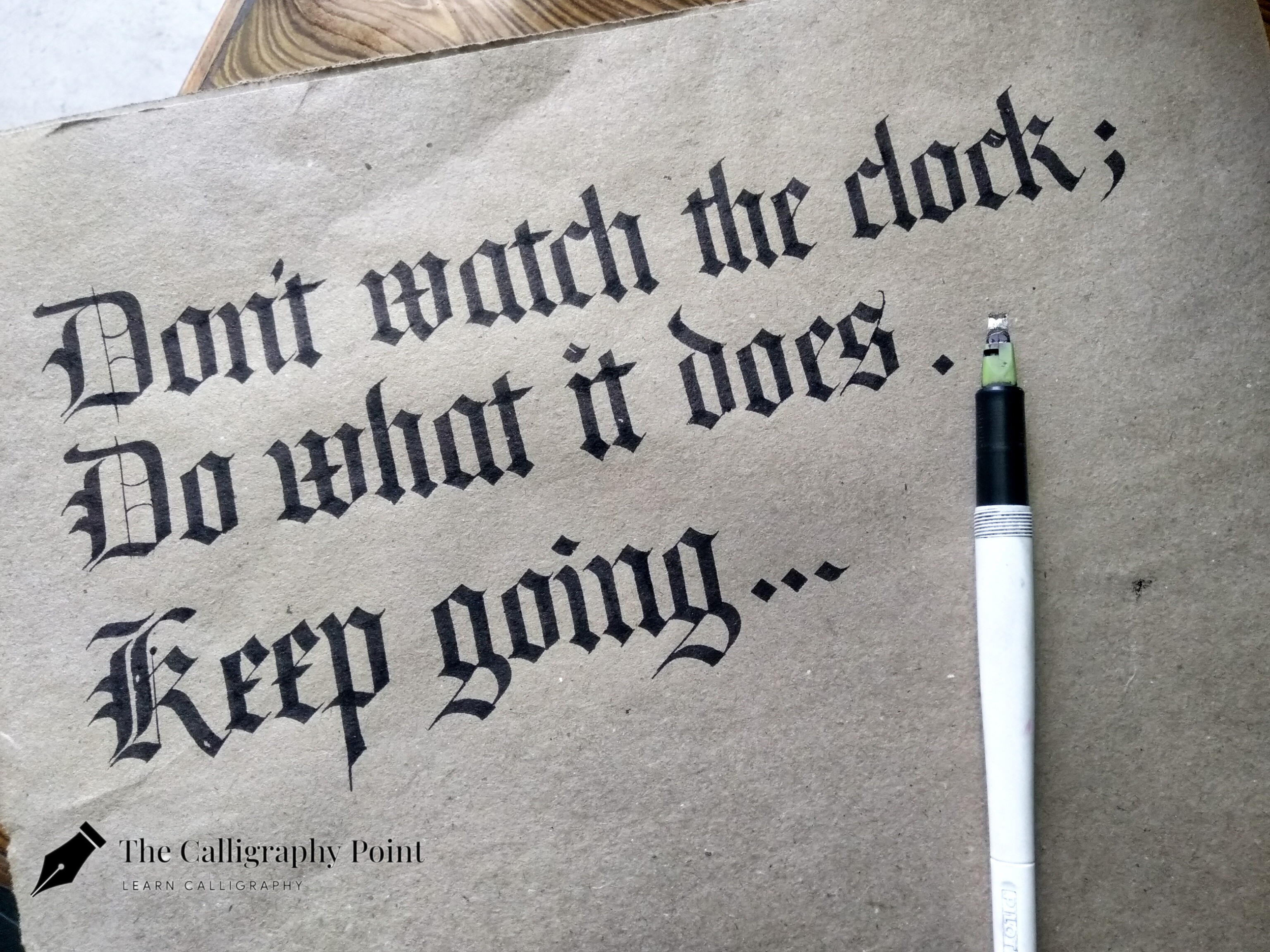 Blackletter | Gothic Calligraphy 