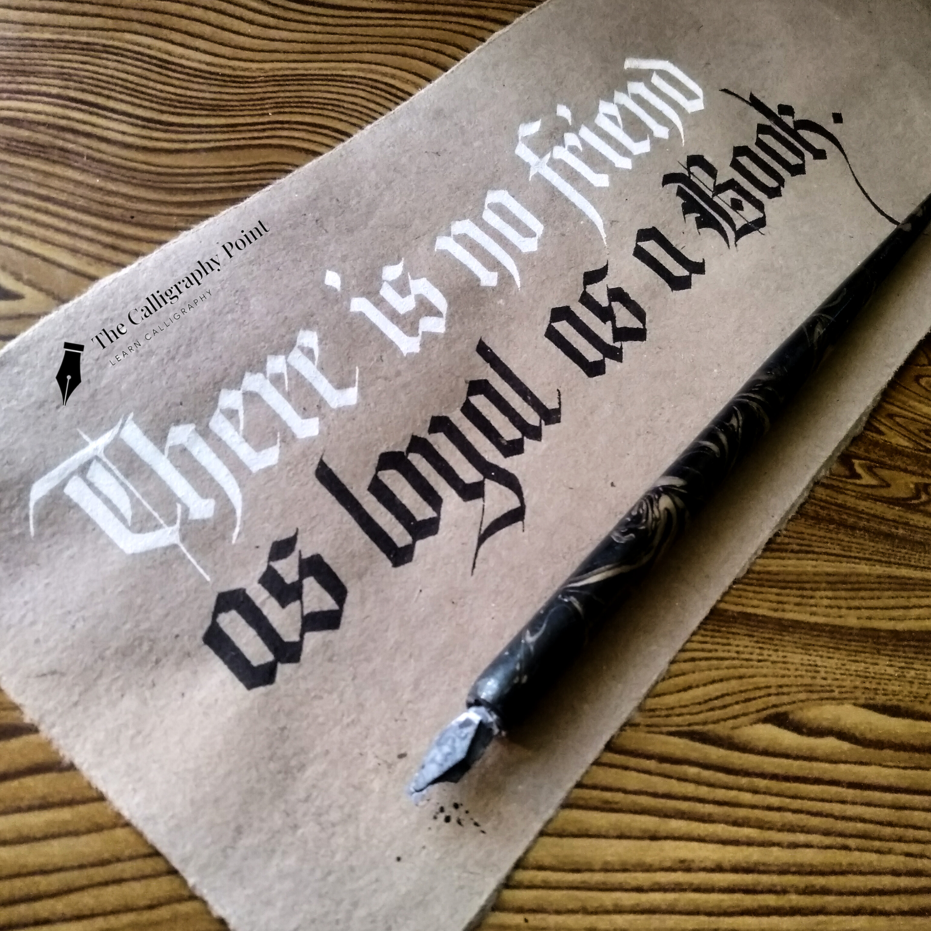 Blackletter | Gothic Calligraphy 