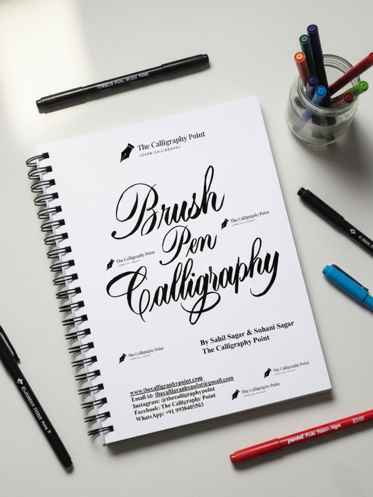 Brush Pen Calligraphy Practice Sheets