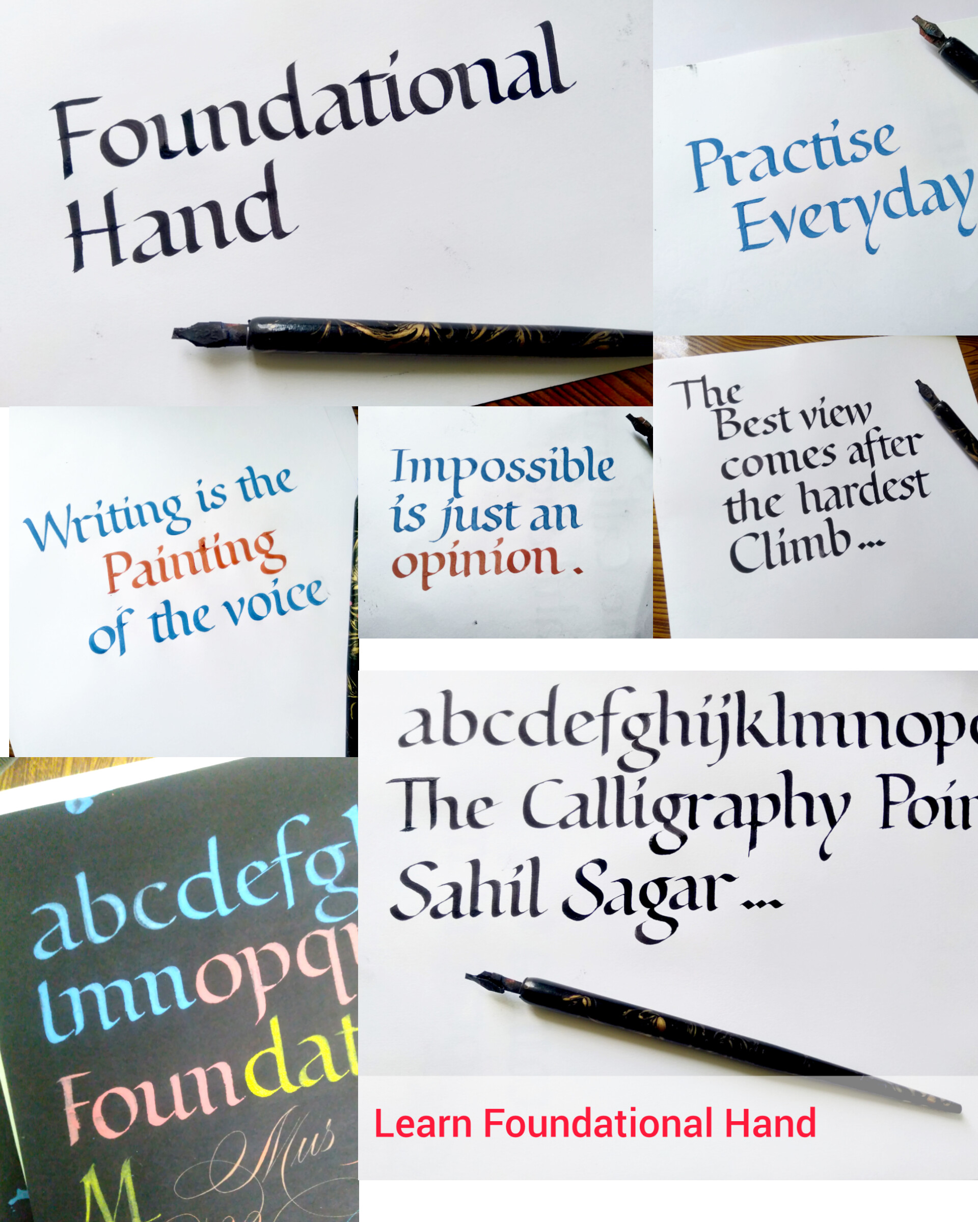 Foundational Hand Calligraphy 