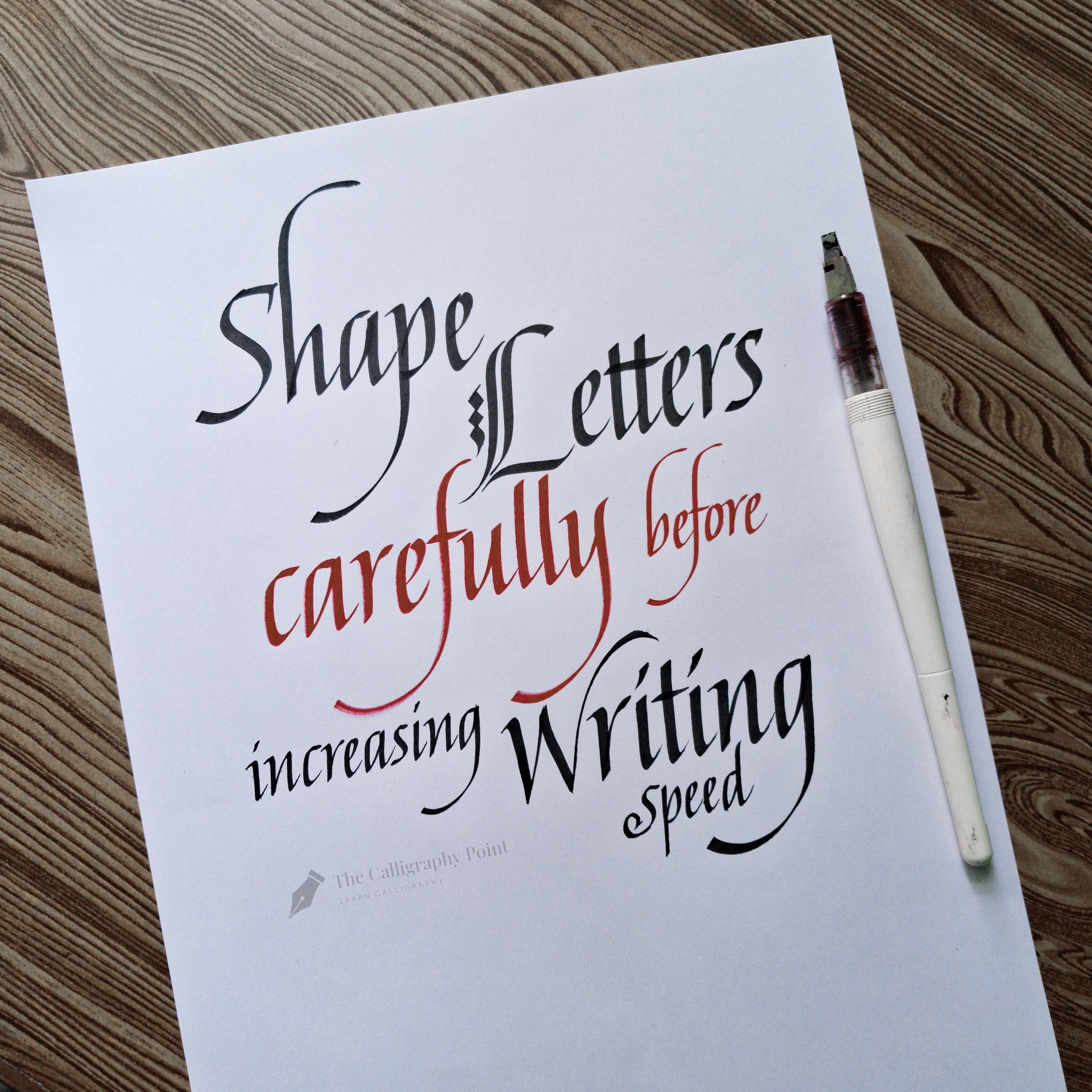 Italic Calligraphy 