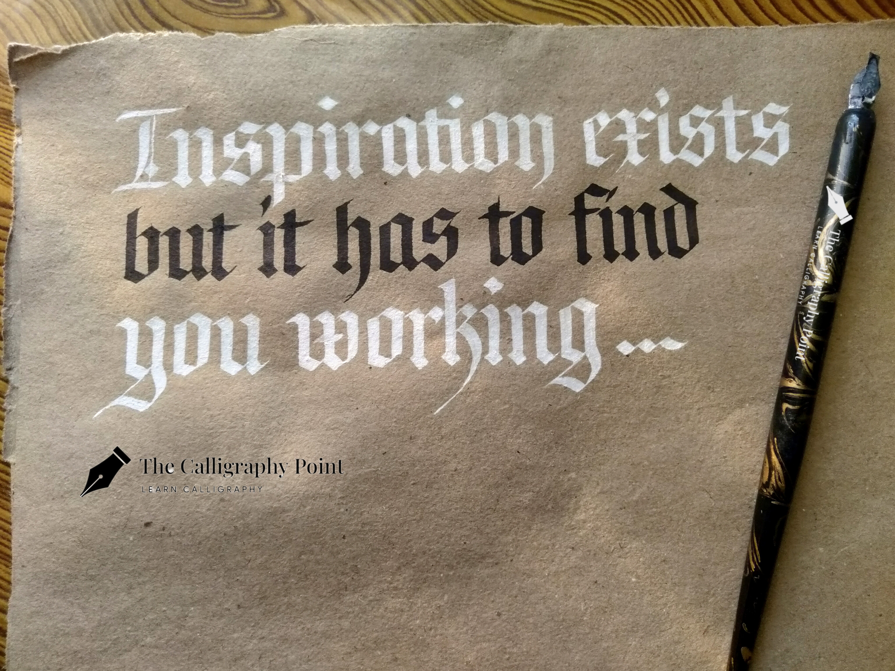 Blackletter | Gothic Calligraphy 