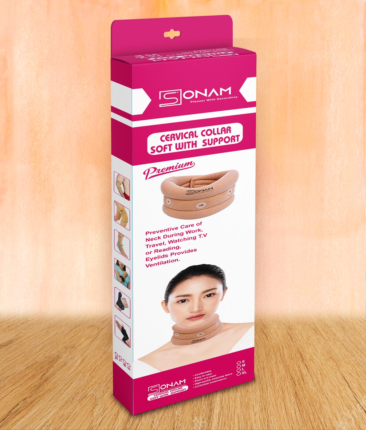 SONAM Cervical Collar Soft With Support