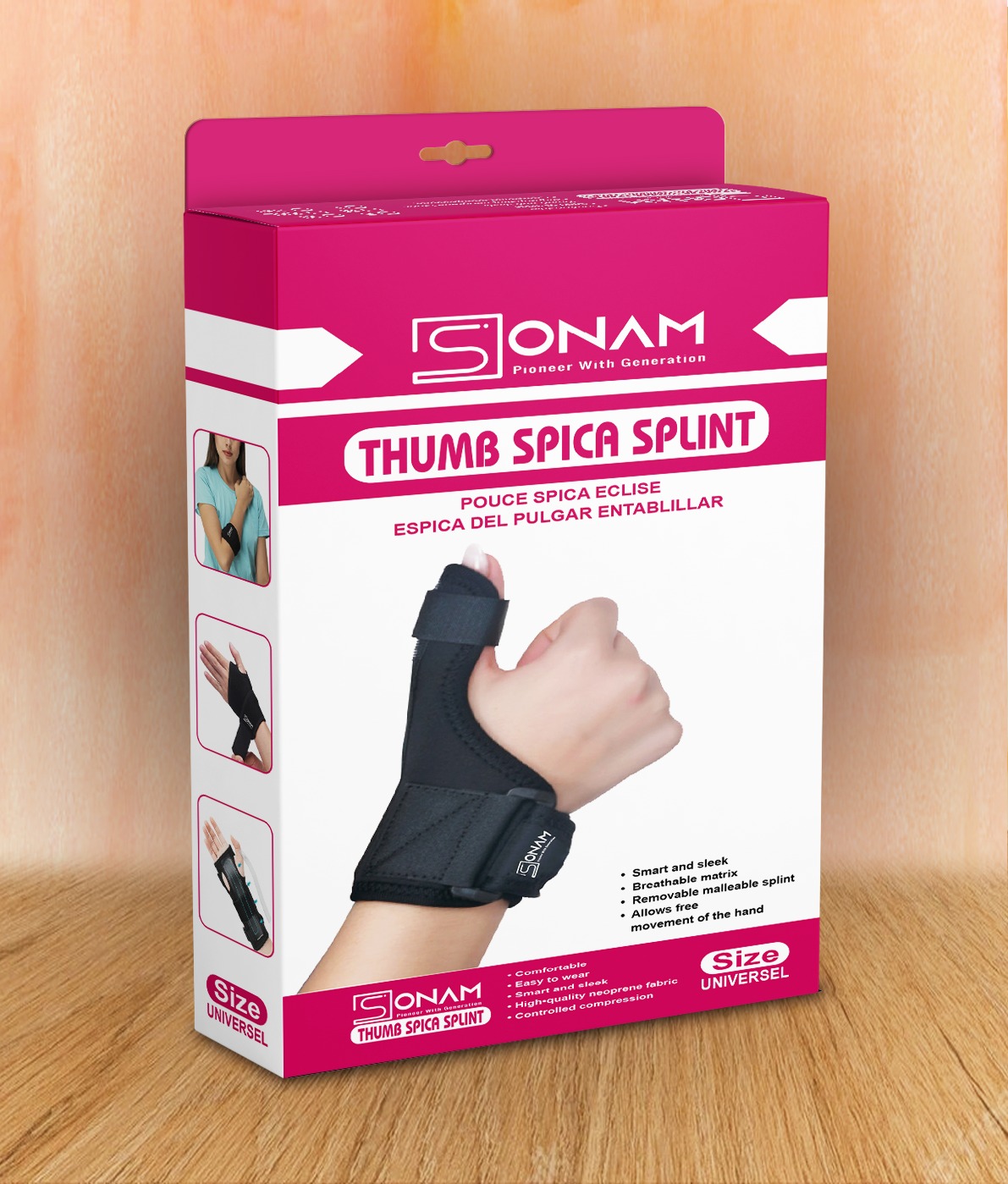 SONAM Thumb Spica Splint