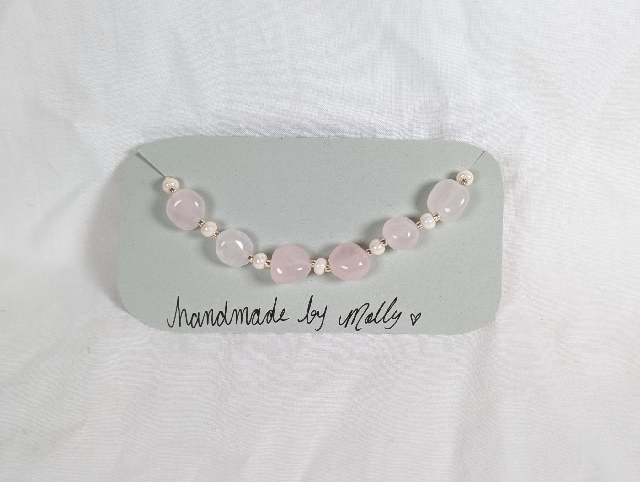 Pink Stone Bracelet