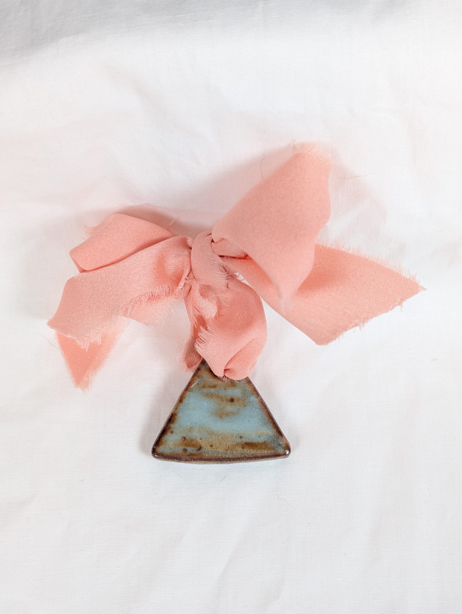 Small Triangle Holiday Ornament