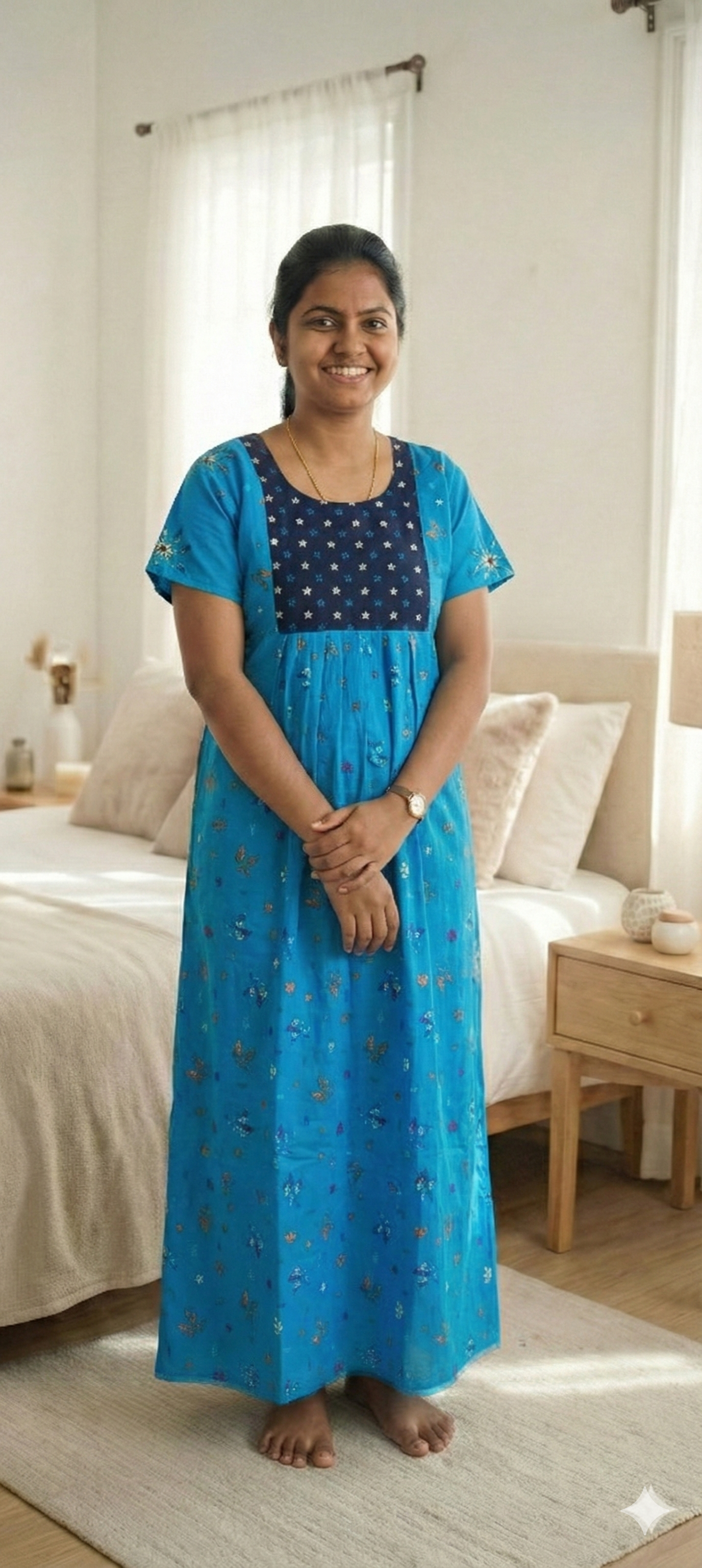 Floral Printed Women's Nighties