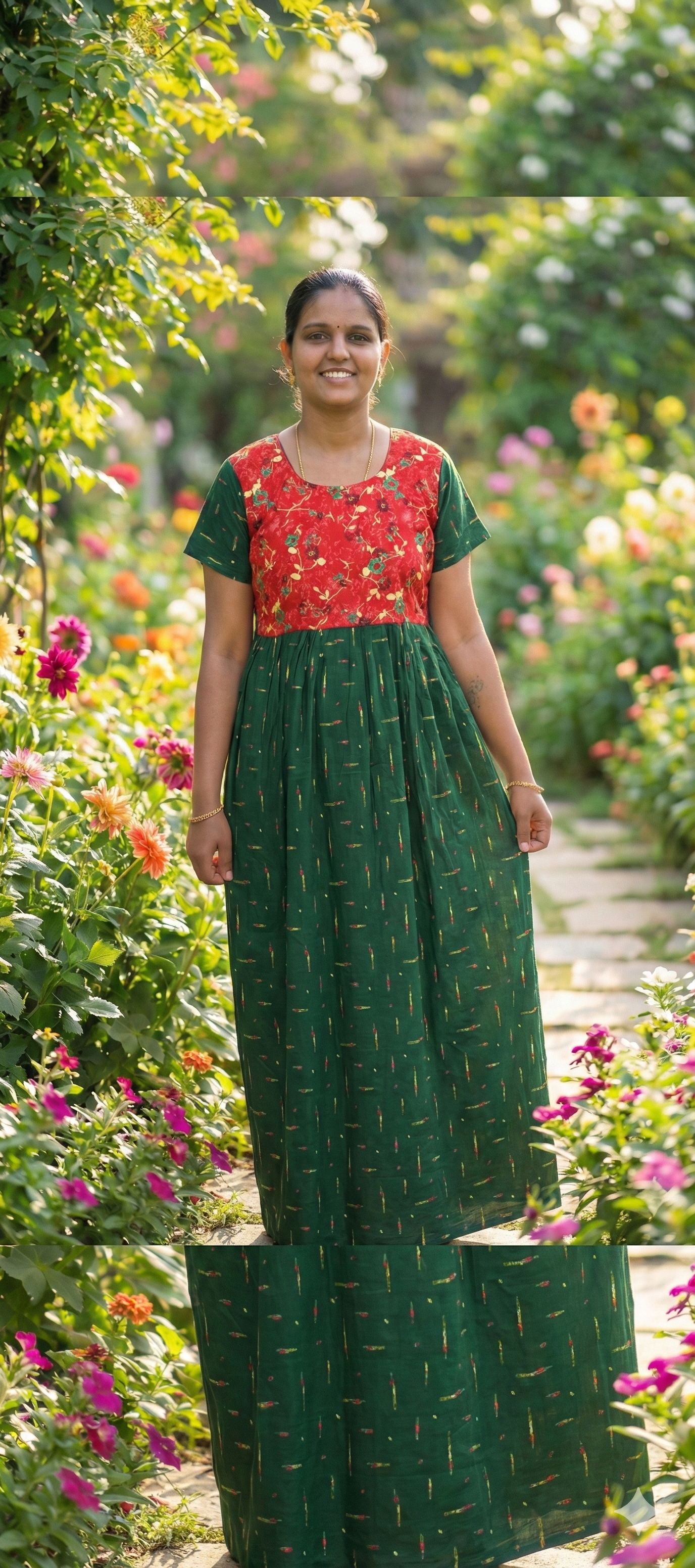 Floral Print Maxi Nighties