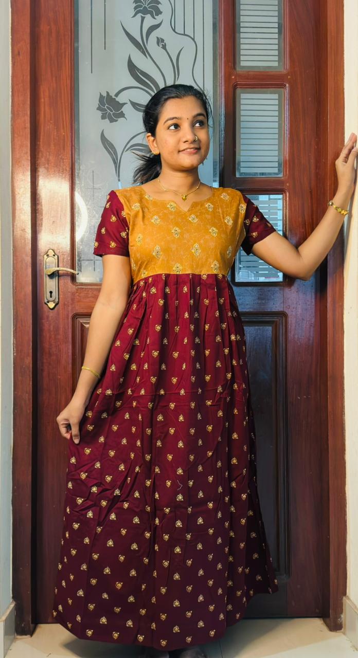 Ethnic Women’s Maxi Nighties