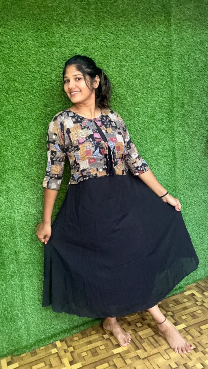 Feeding Kurti Georgette