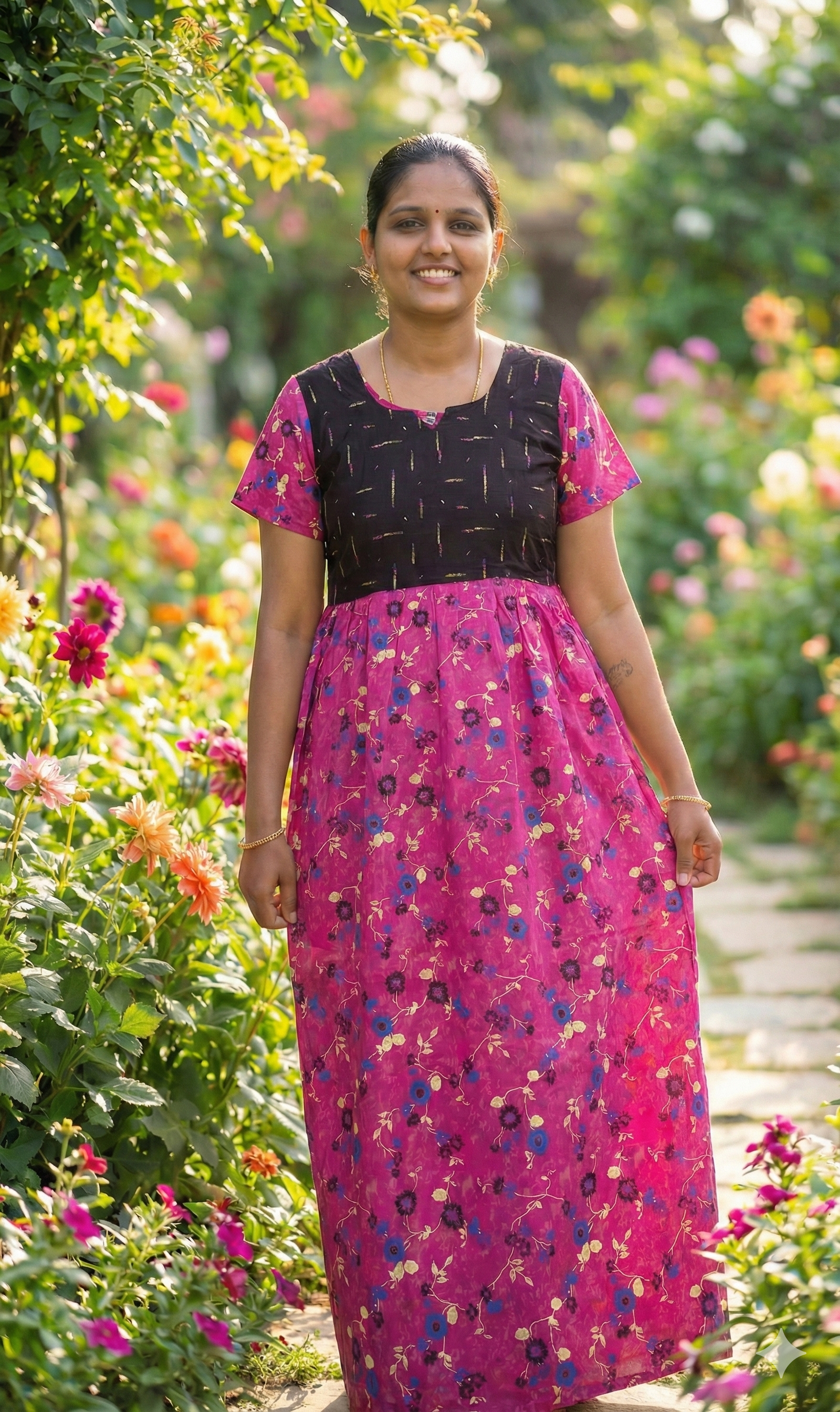 Floral Cotton Maxi Nighties