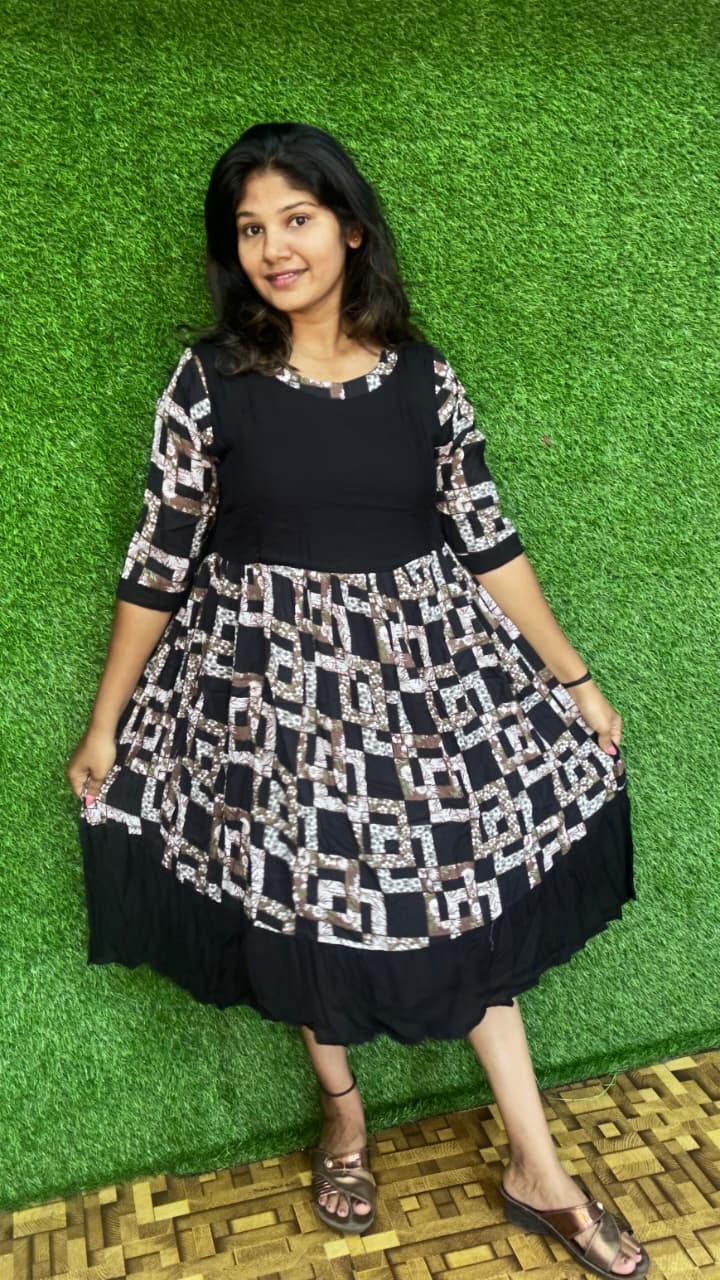 Feeding Kurti Georgette