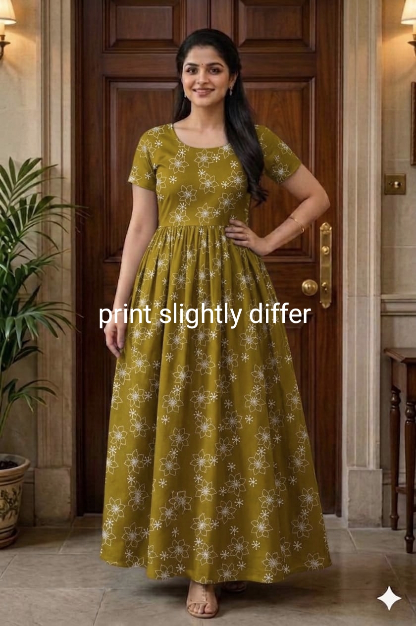 New Trending Maxi Center Zip Nighties ALL COLOUR