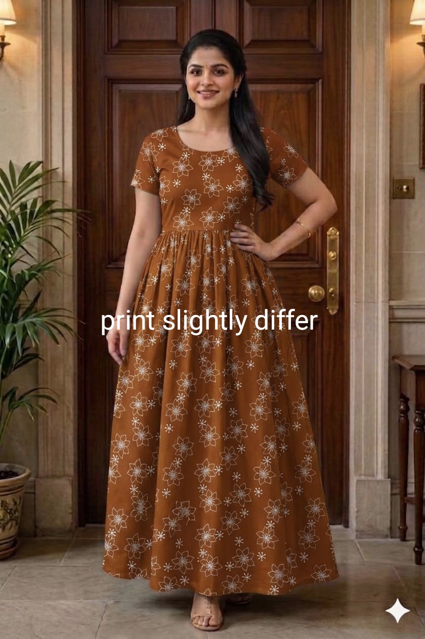 New Trending Maxi Center Zip Nighties ALL COLOUR