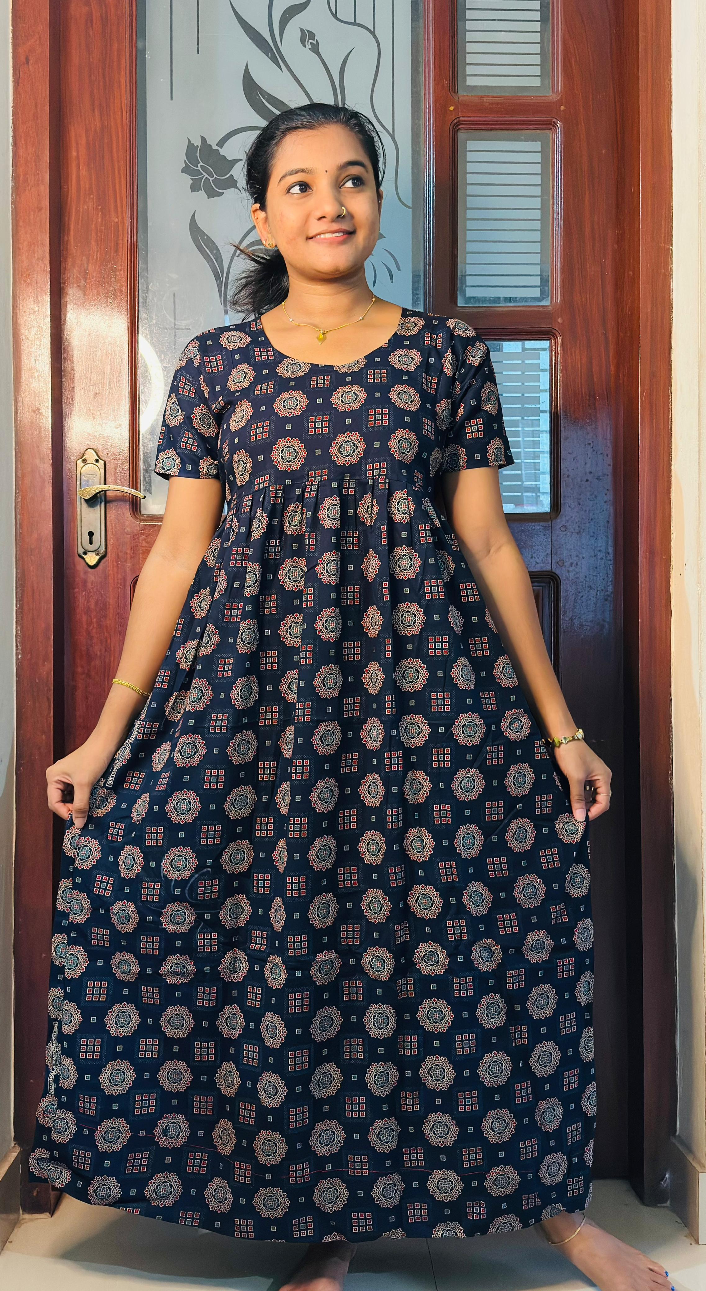 Printed Maxi Nighties