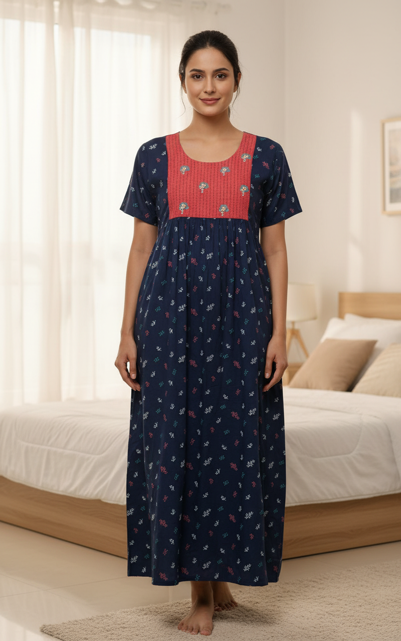 Floral Printed Women's Nighties