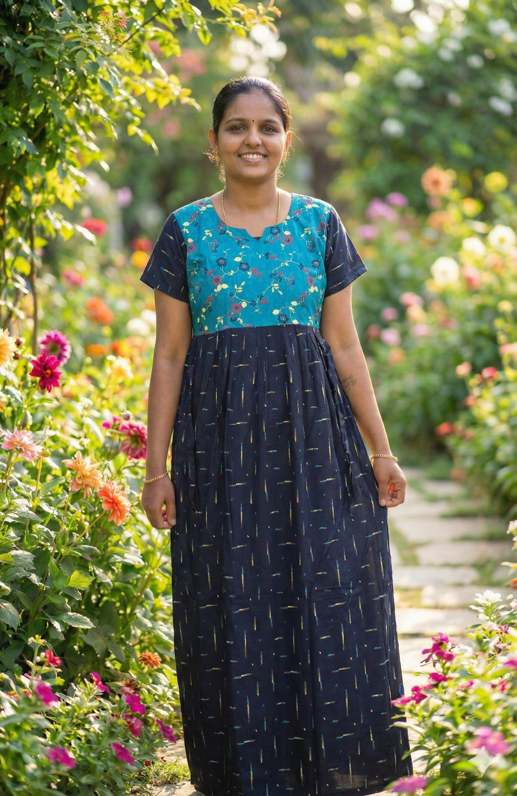 Floral Patterned Maxi Nighties