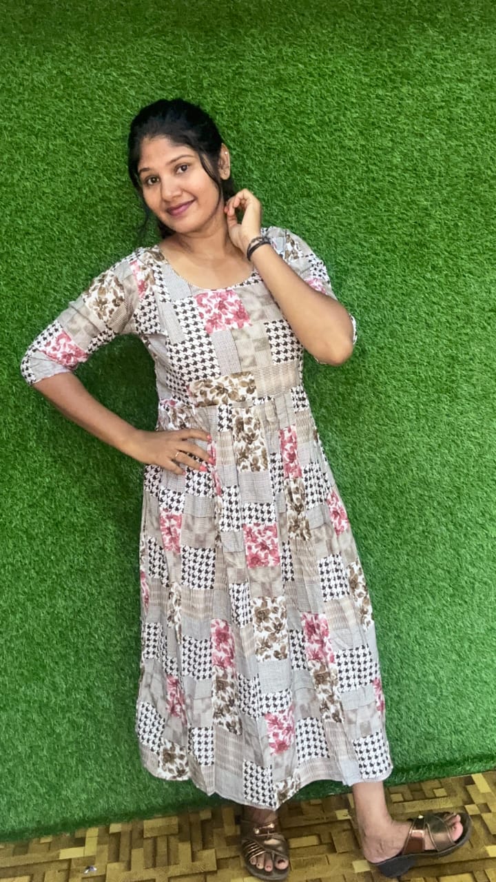 Feeding Kurti cotton rayon