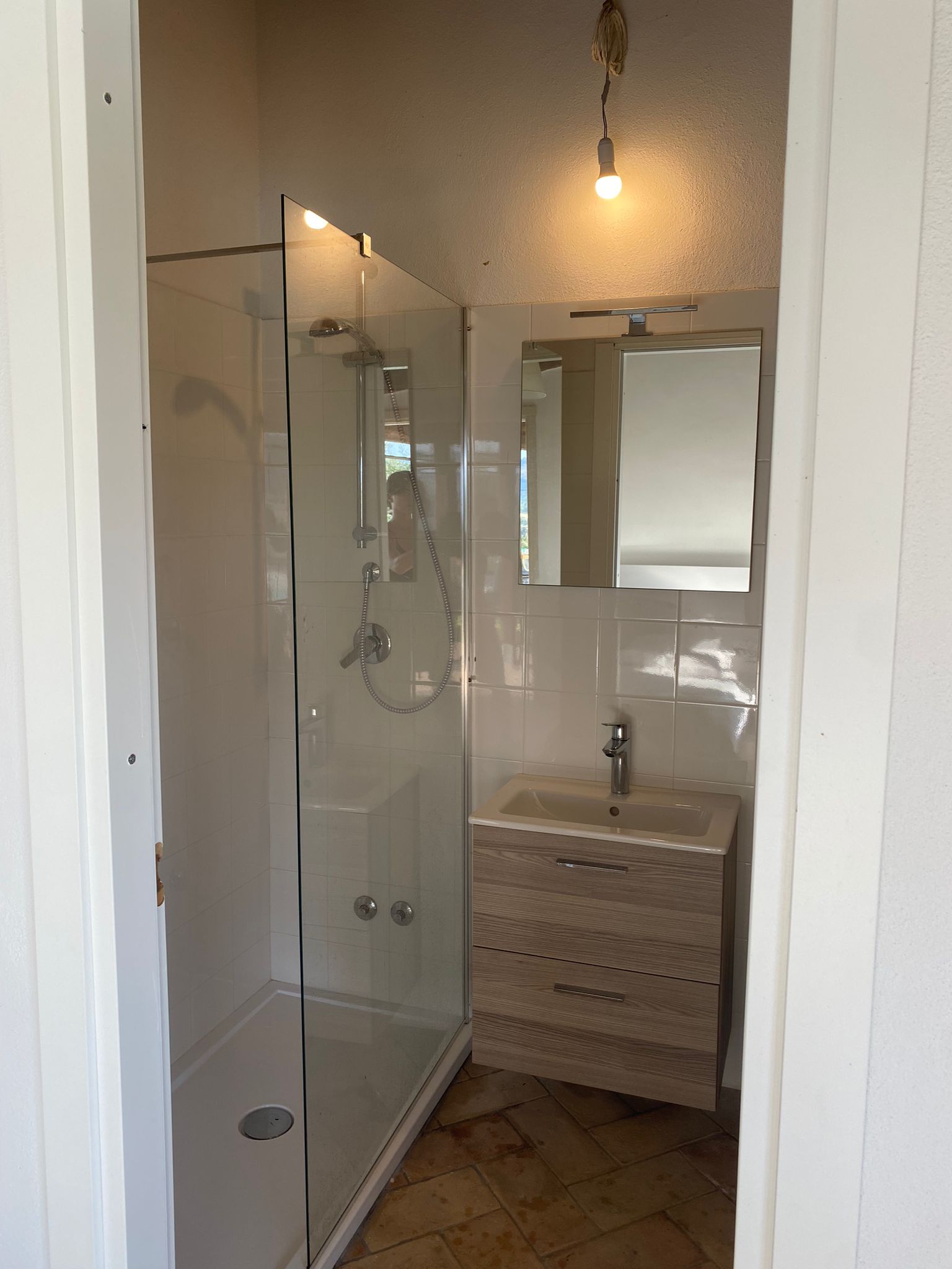 Camera matrimoniale in piscina