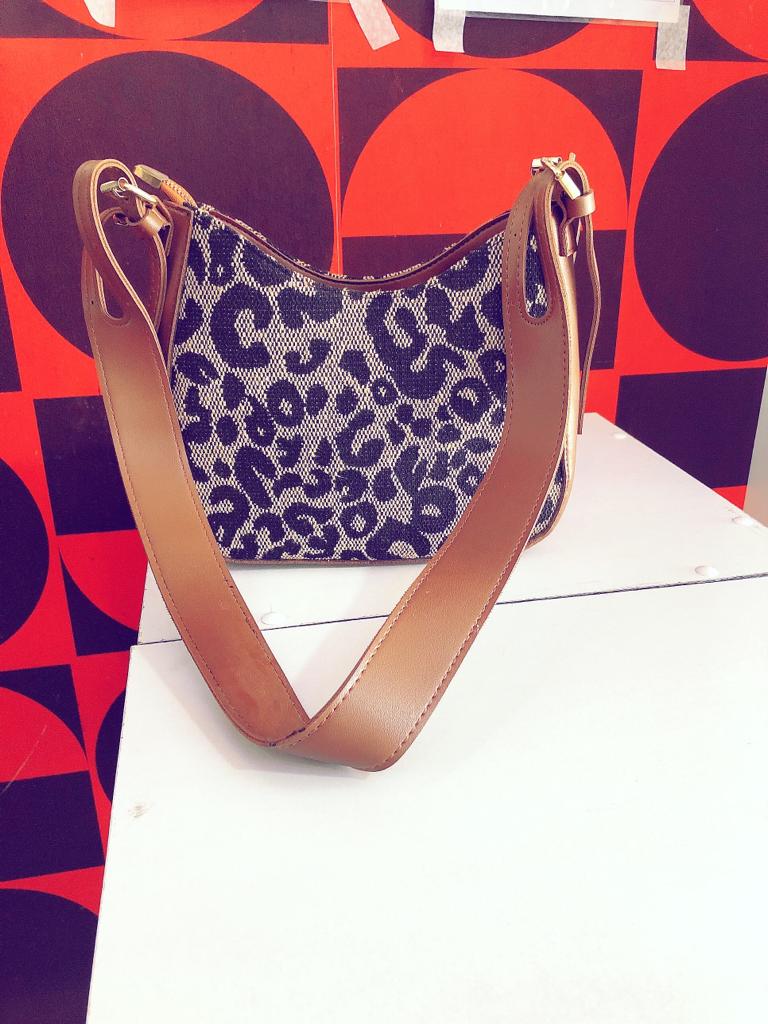 Leopard Print Shoulder Bag