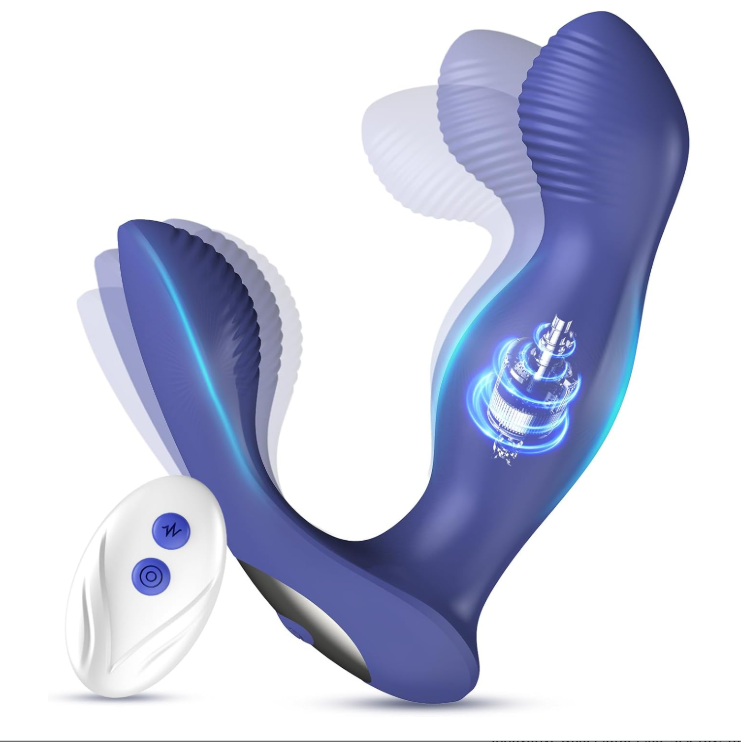 Wireless Remote Control Dual Vibrating Massager