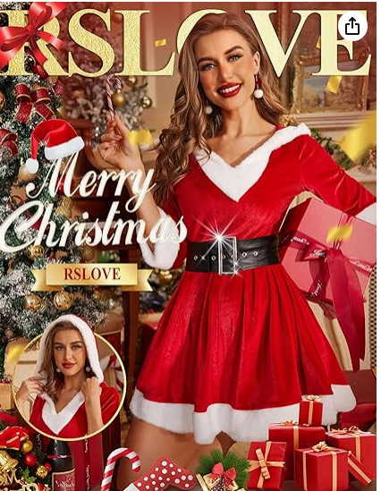 Women's Christmas Santa Dress